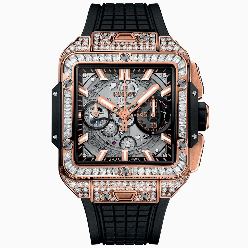 Hublot Square Bang Unico King Gold Jewellery