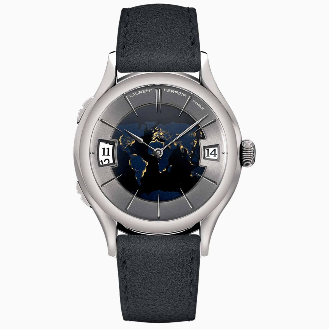 Laurent Ferrier Classic Traveller Globe Night Blue