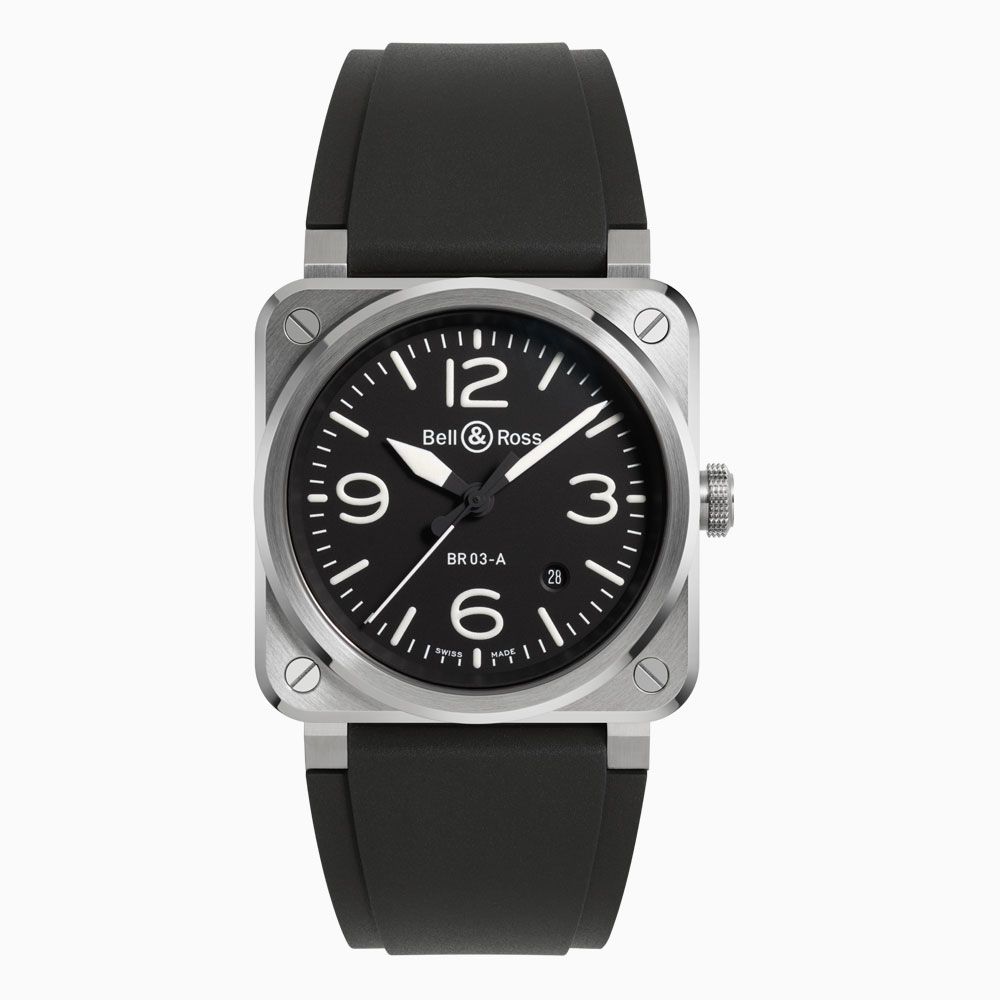 Bell & Ross BR 03 Black Steel