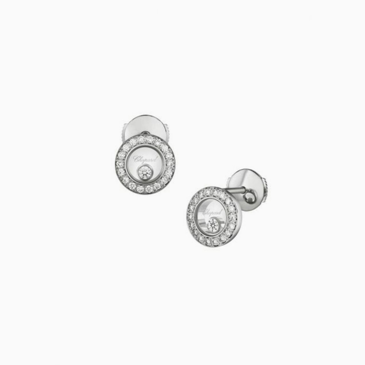 Pendientes Chopard Happy Diamonds