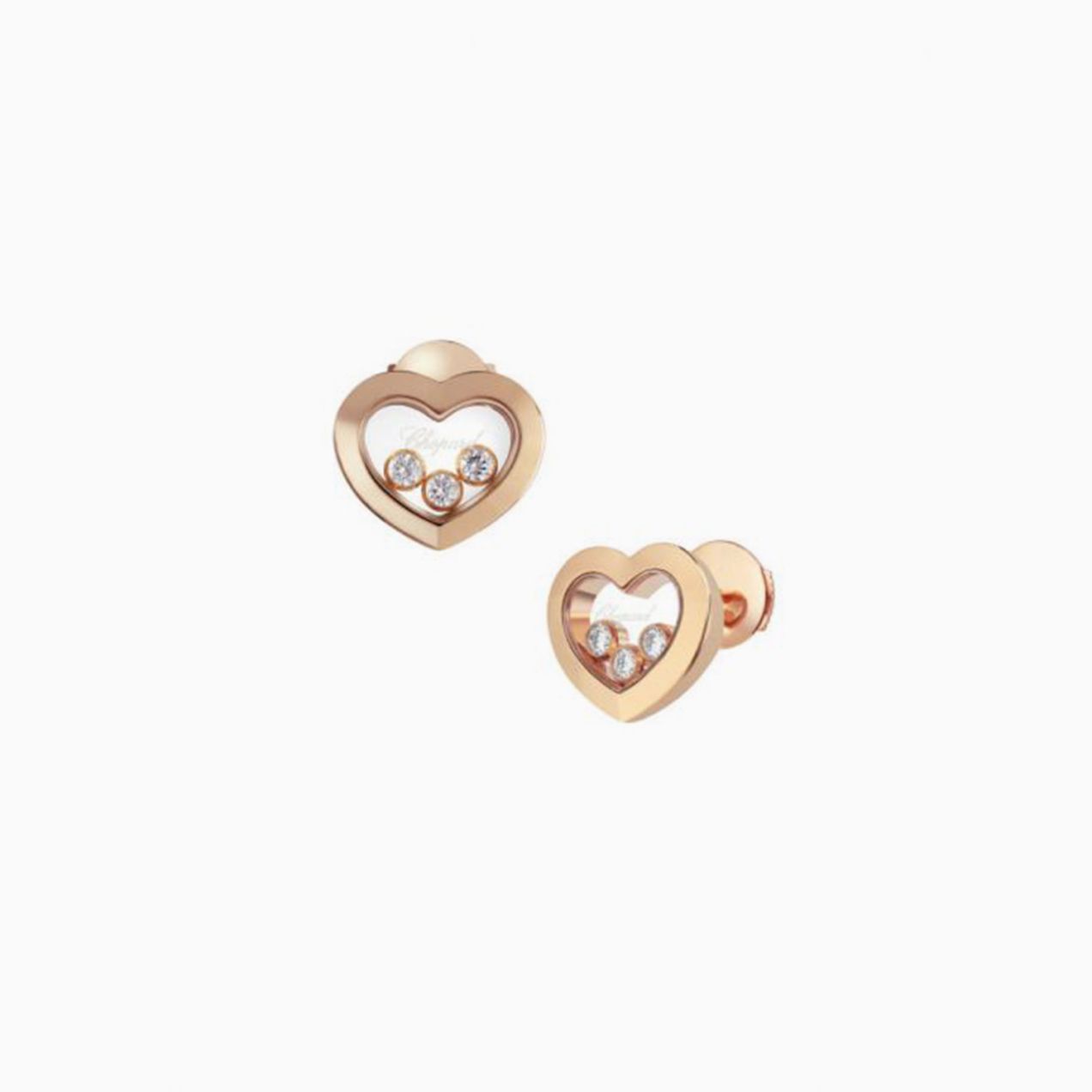 Pendientes Chopard Happy Diamonds