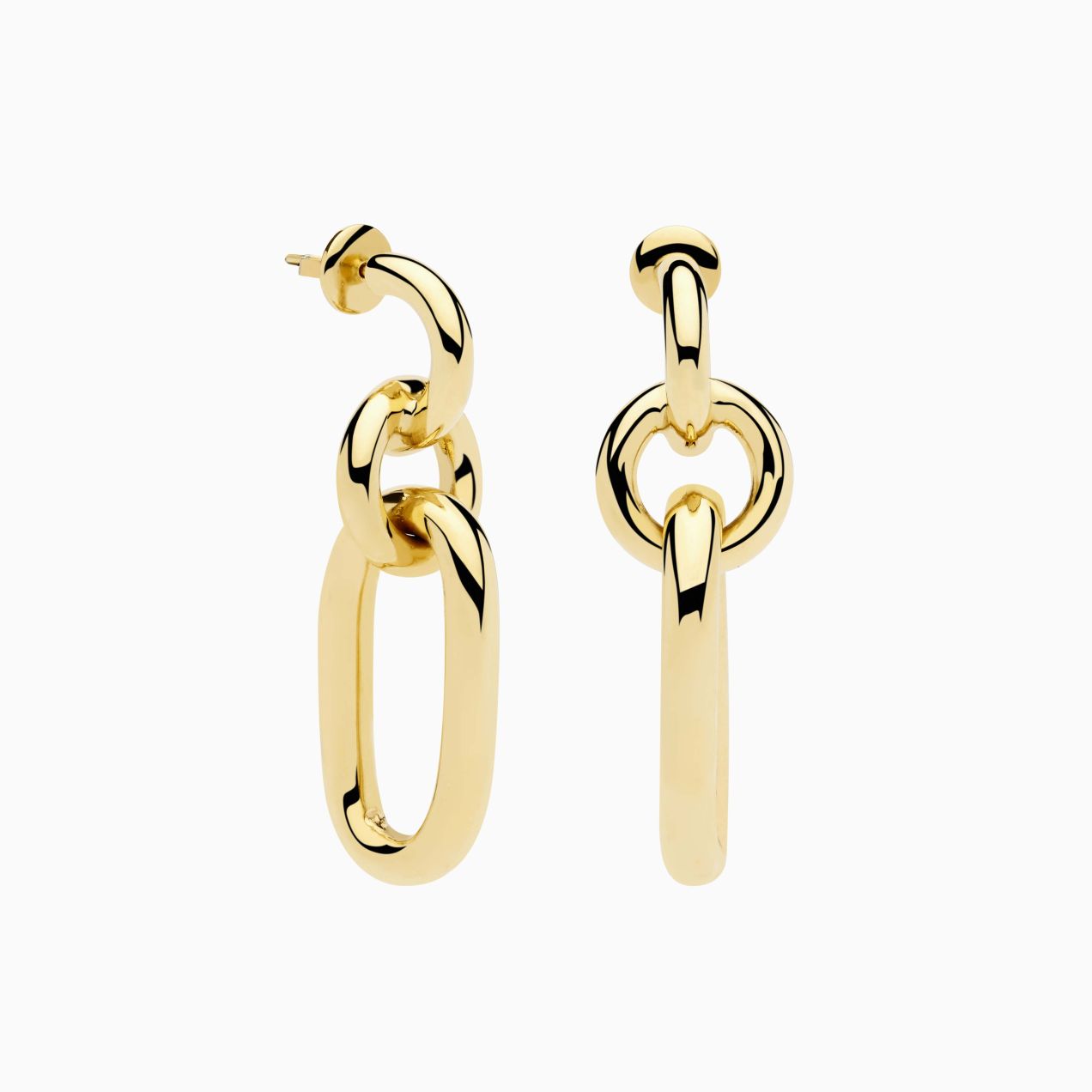 RABAT yellow gold 18 kts. earring