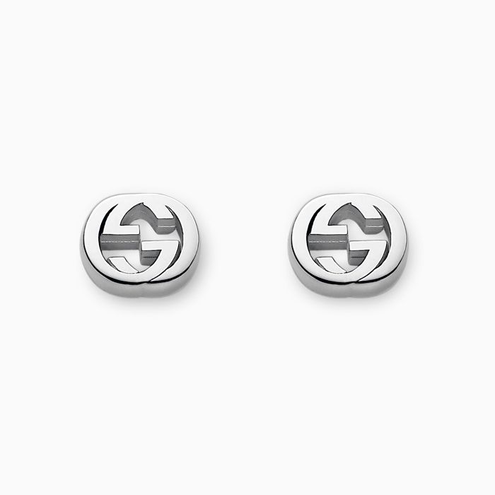 Gucci stud earrings in sterling silver