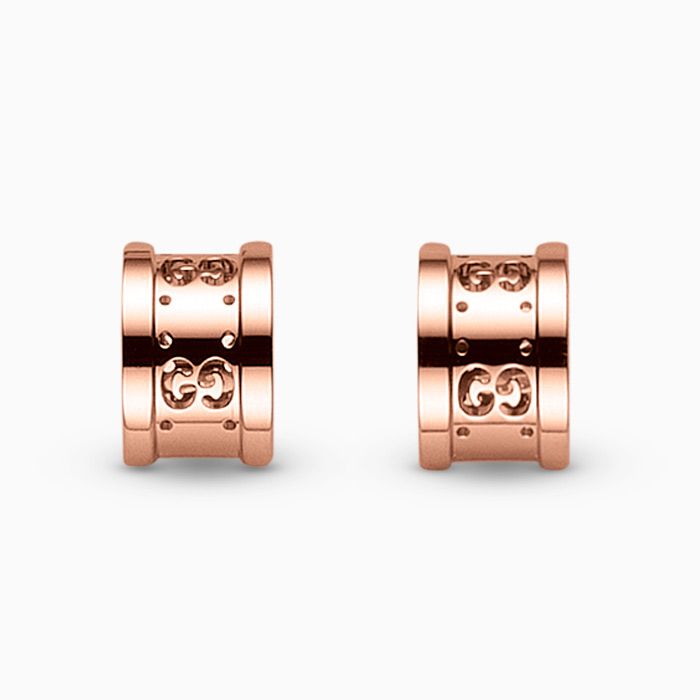 Gucci earrings in rose gold