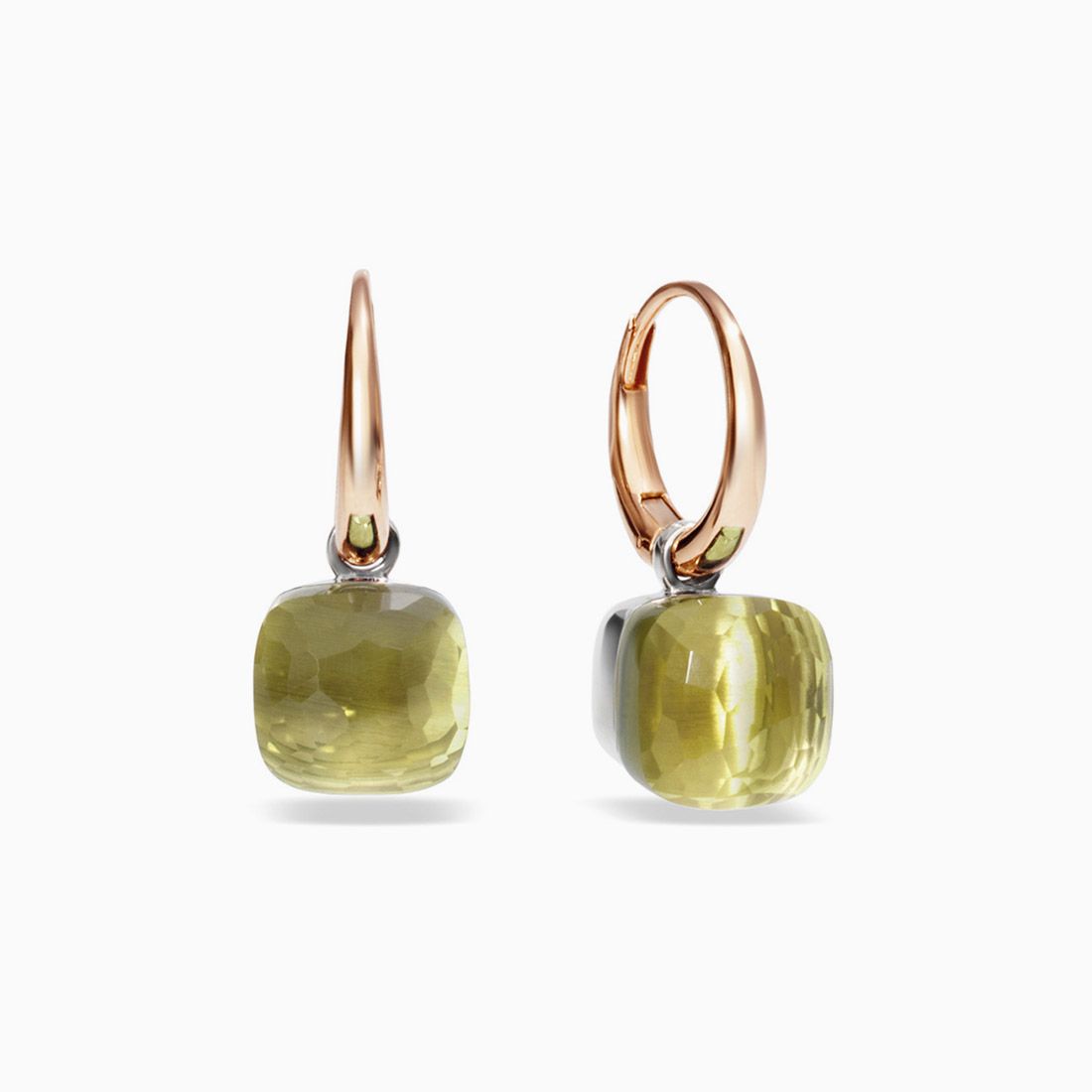 Pomellato Earrings with Lemon Quartz 