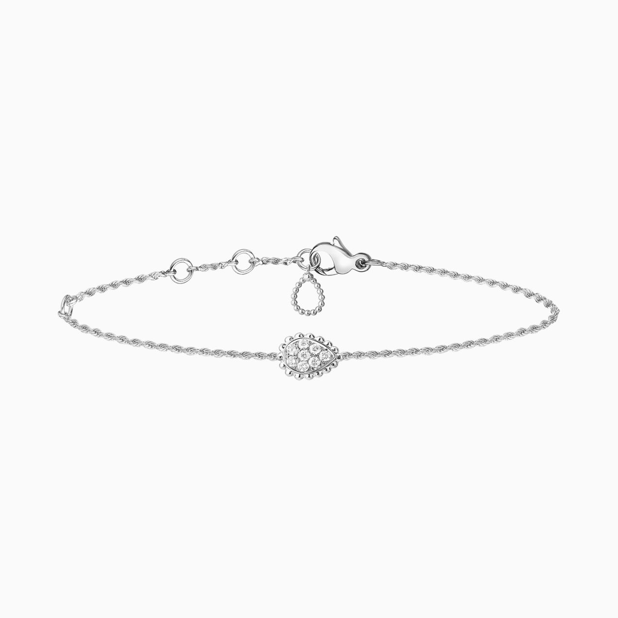 Boucheron Serpent Boheme Bracelet in White Gold 