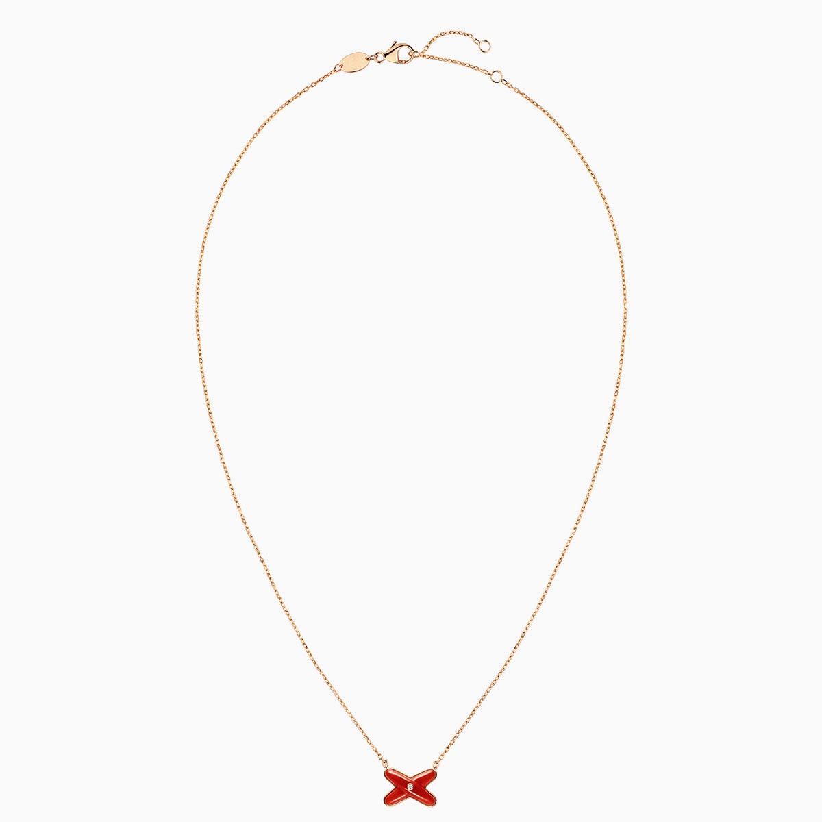 Colgante Chaumet Jeux de Liens Carnelian