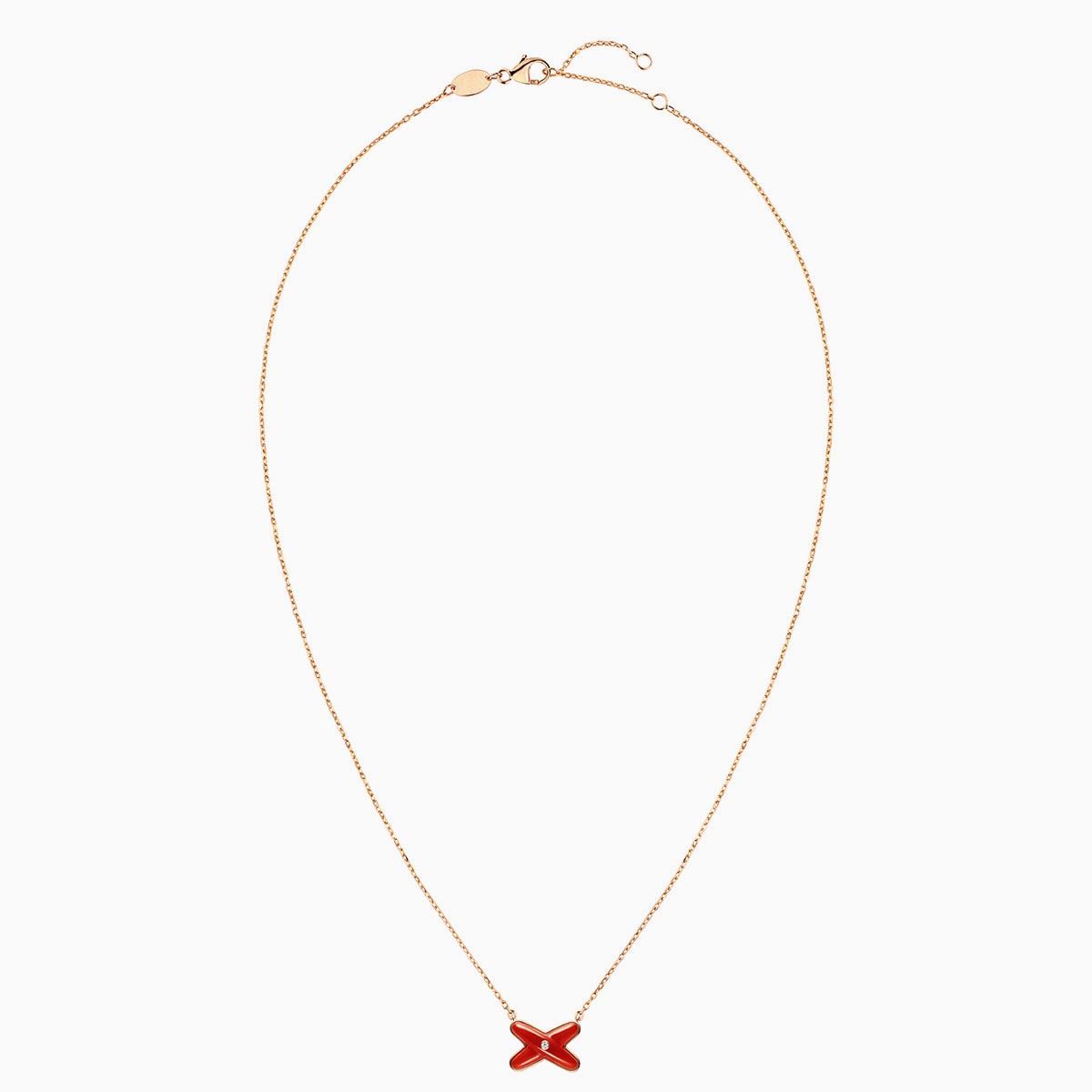 Chaumet Jeux de Liens Carnelian pendant 