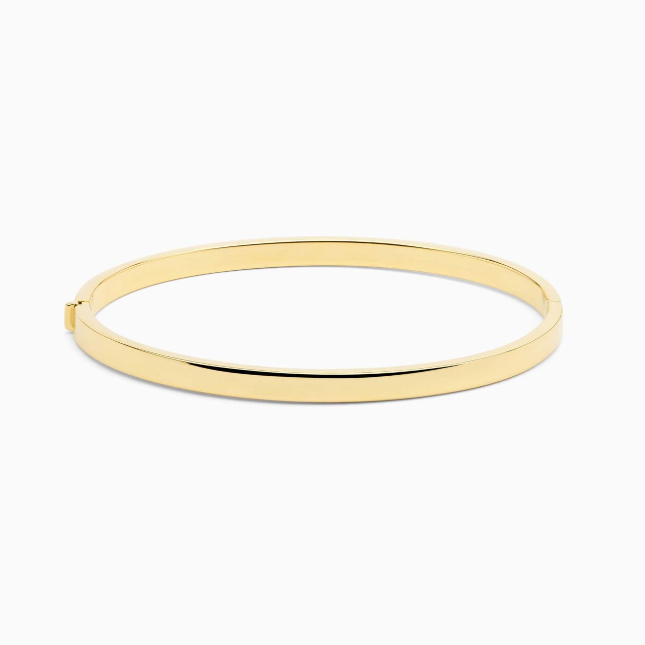 Pulsera rígida de oro amarillo