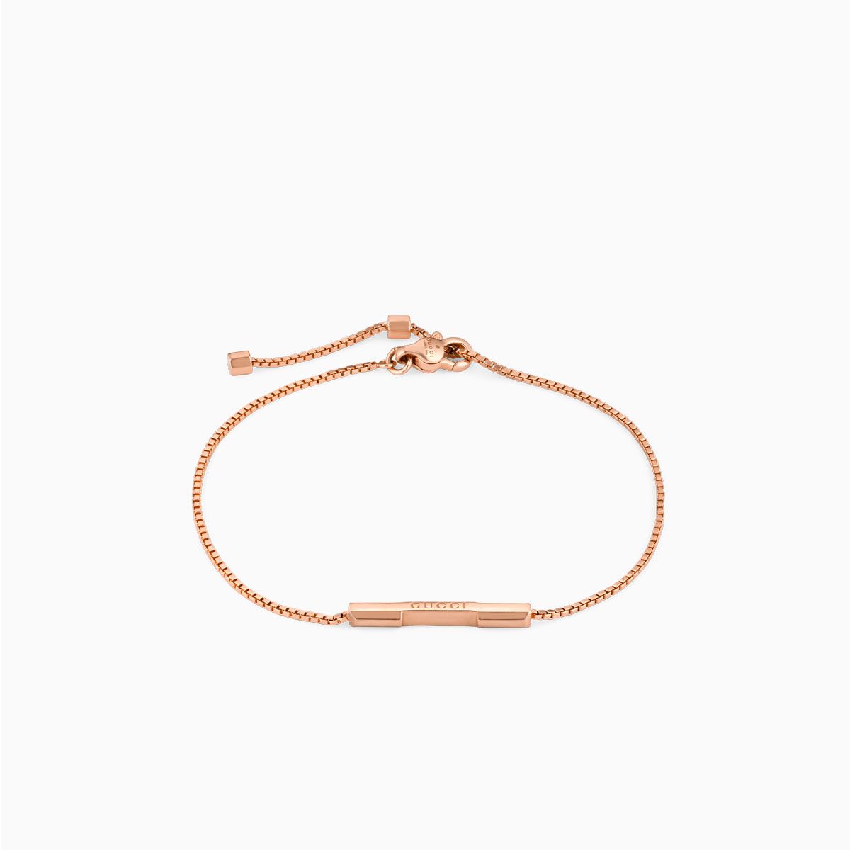 Pulsera Gucci Link to Love de oro rosa