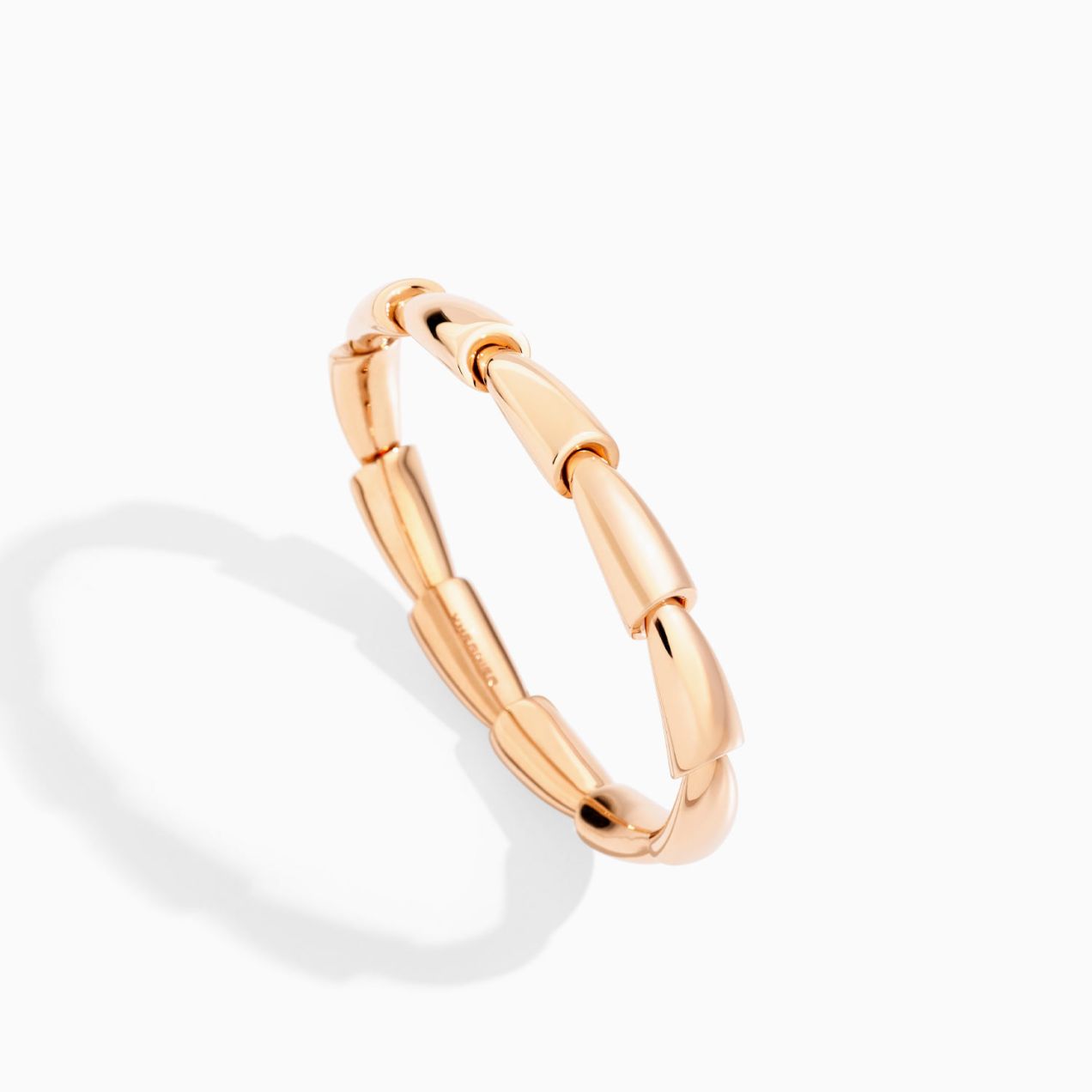 Vhernier calla rose gold bracelet
