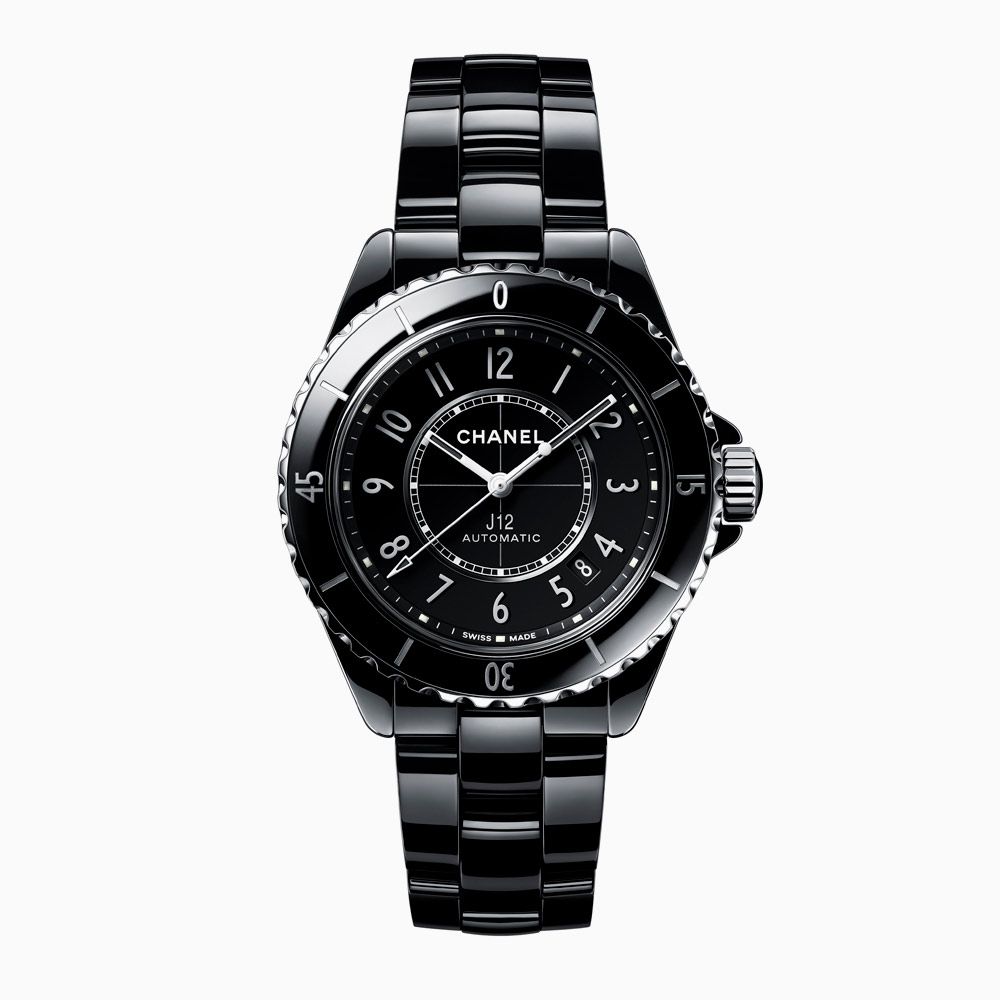 Watch Chanel J12 In Black Ceramic  J12 H5697 Ceramic  Black Dial   Bracelet Ceramic