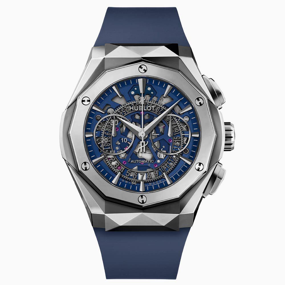 Hublot Aerofusion Chronograph Orlinski Titanium Blue