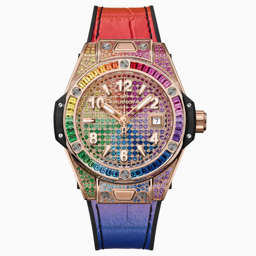 Hublot Big Bang One Click King Gold Rainbow