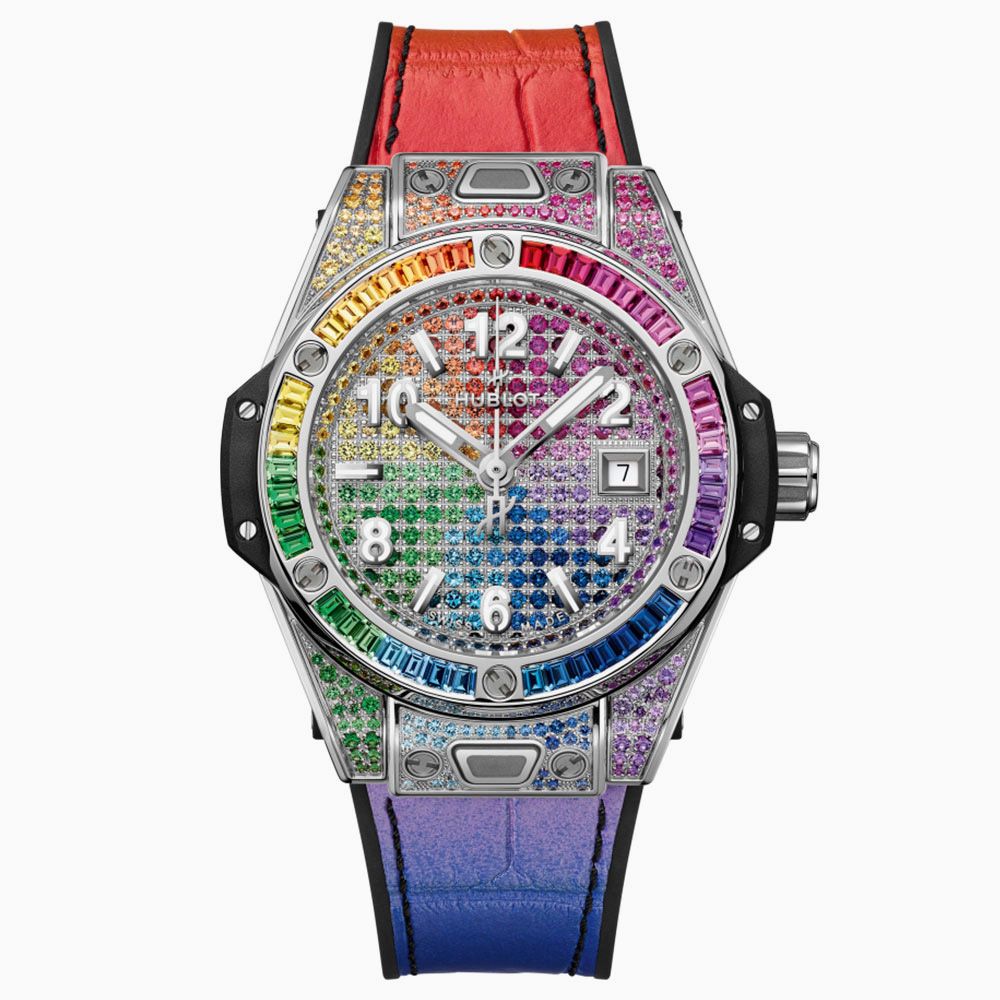 Hublot Big Bang One Click Steel Rainbow