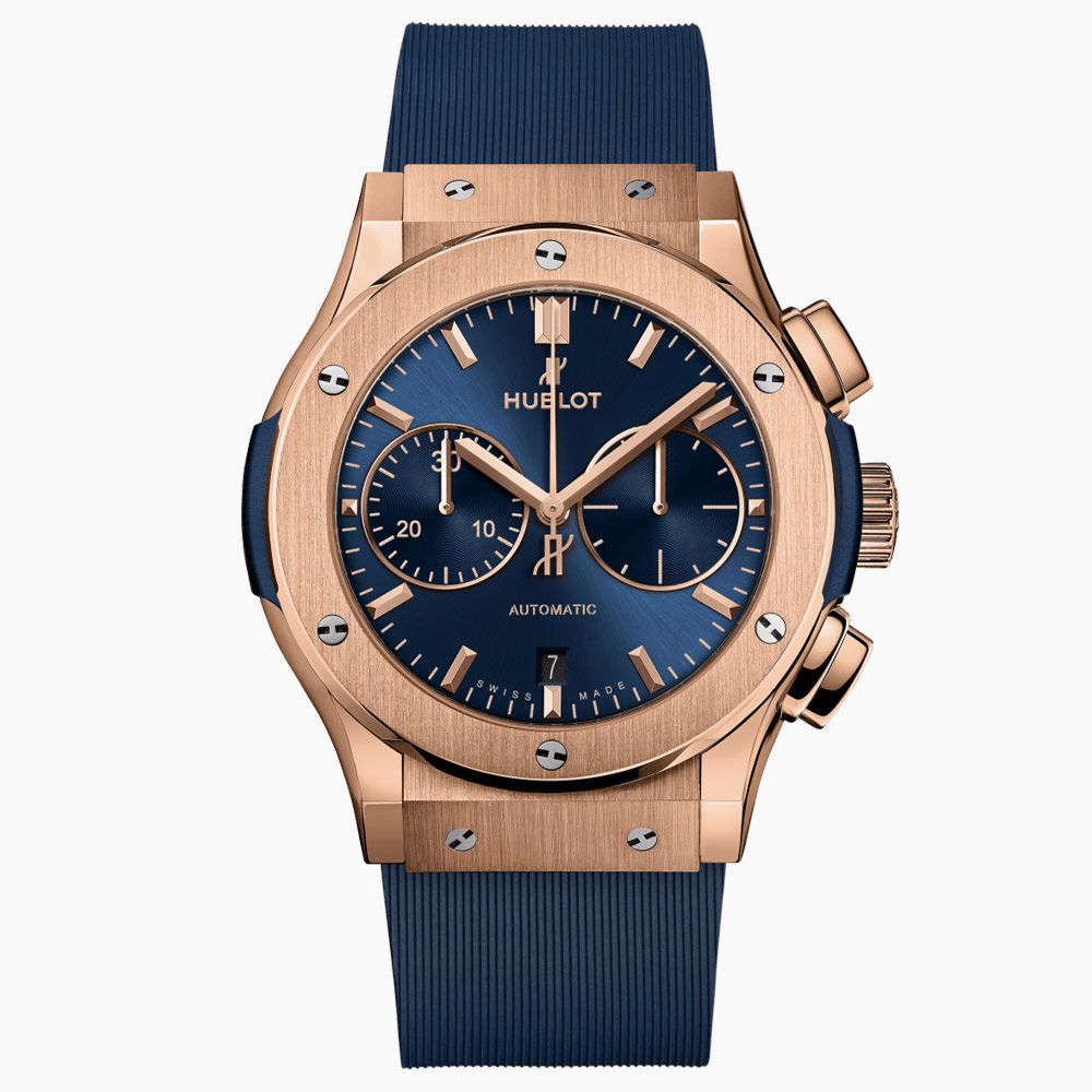 Hublot Classic Fusion Chronograph King Gold Blue