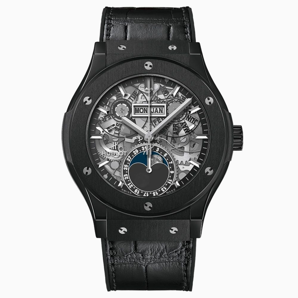 Hublot Classic Fusion Moonphase Black Magic