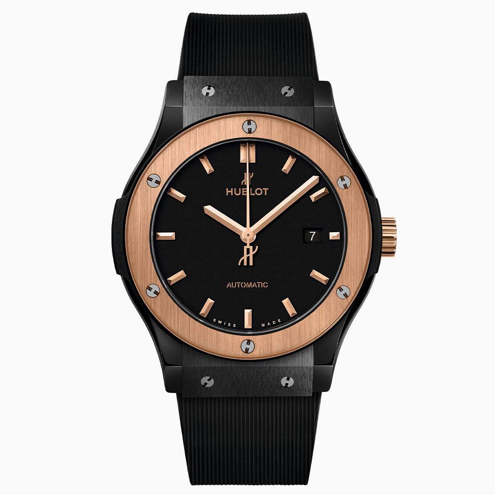 Hublot Classic Fusioon Chronograph Ceramic king Gold