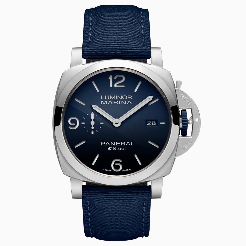 Panerai Luminor Marina ESteel Blu Profondo PAM01157