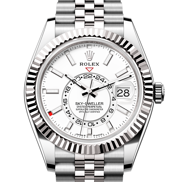 imagen miniatura de un Rolex Sky-Dweller Rolesor blanco combinación de acero Oystersteel y oro blanco ref: M336934-0004
