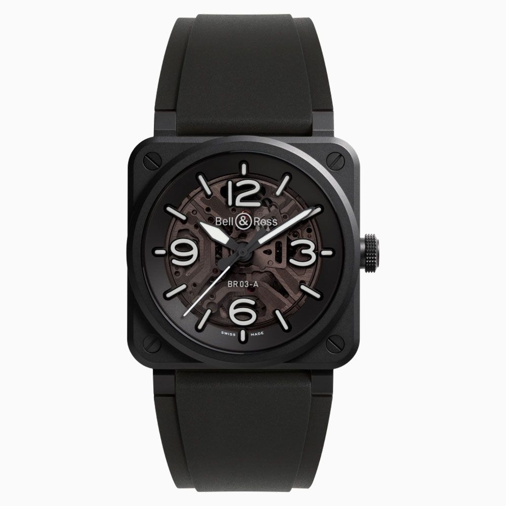 Bell & Ross BR-03 Skeleton Black Ceramic