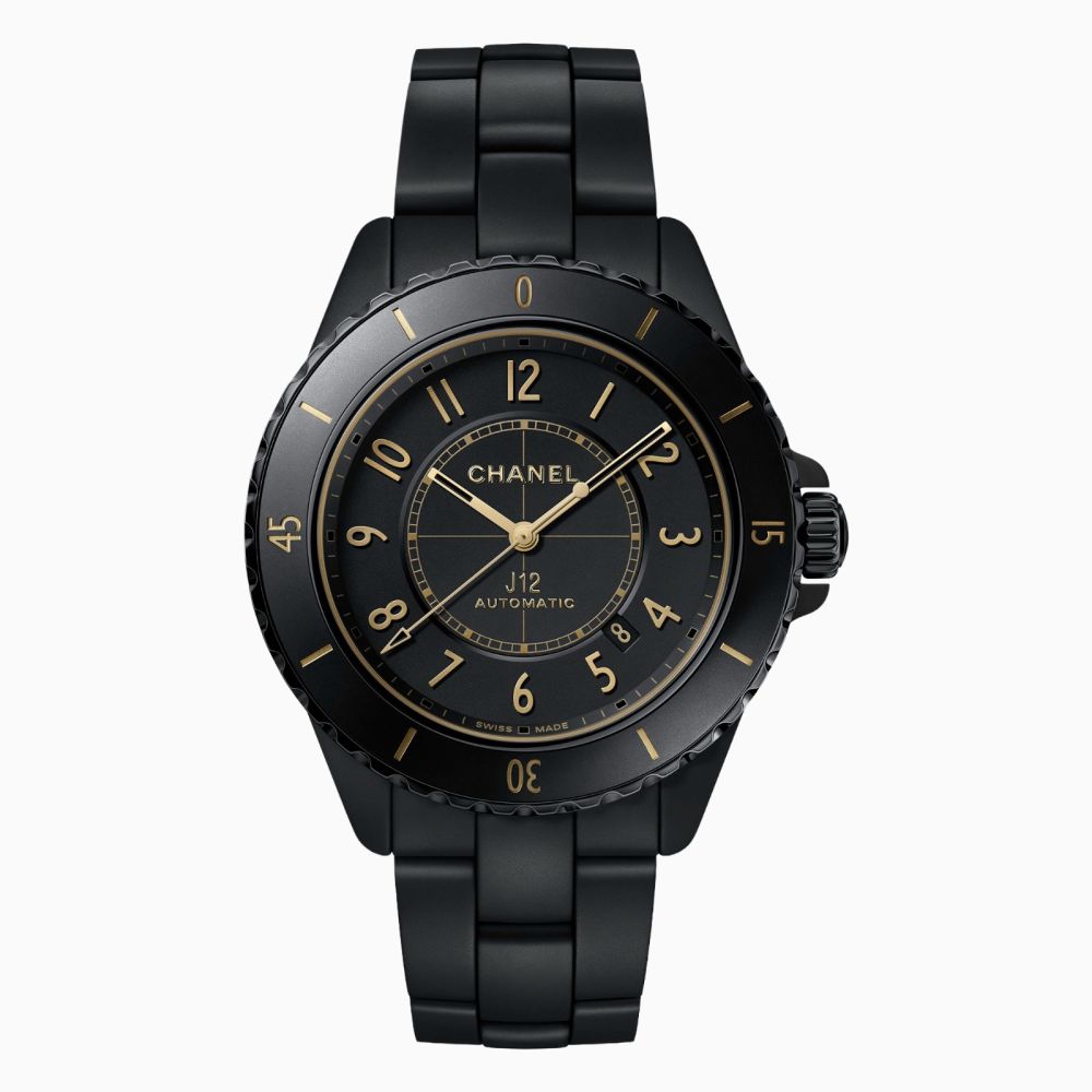 Chanel J12 Golden Black