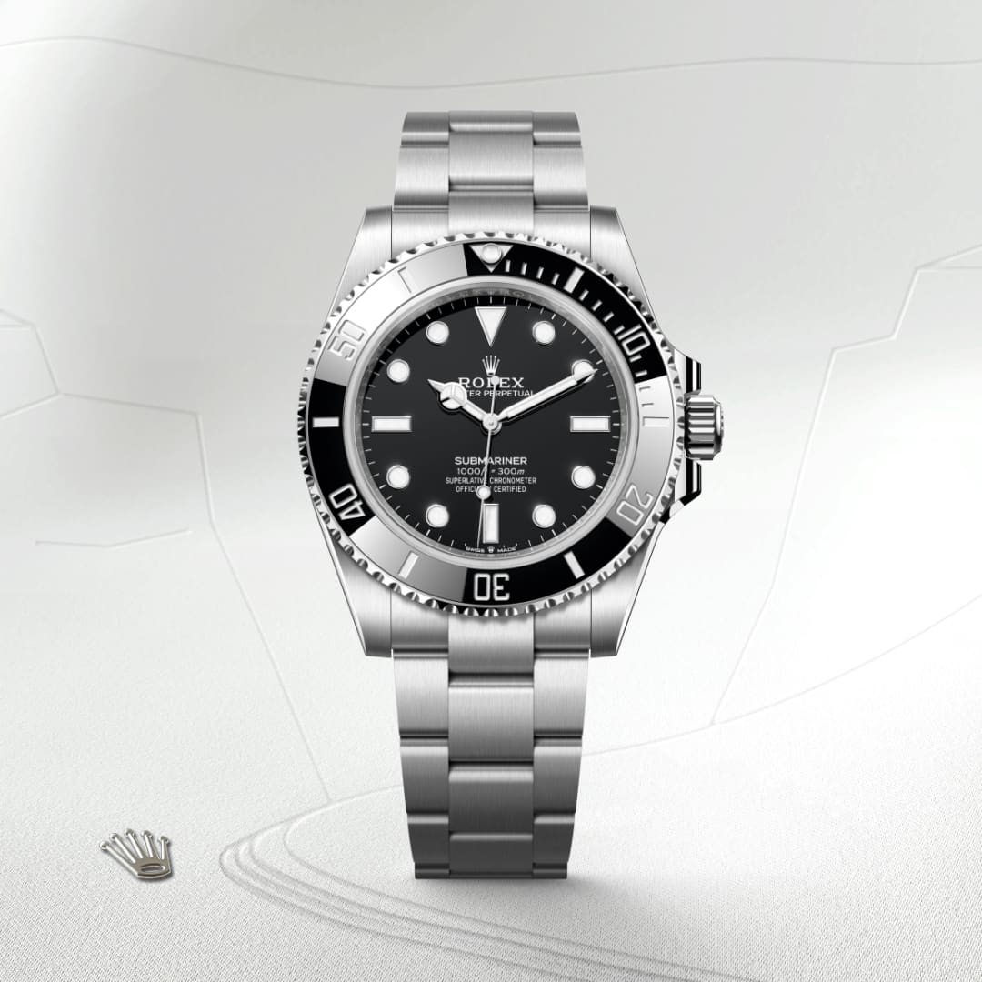 Rolex Submariner ref: M124060-0001 oyster, 41 mm, acero oystersteel. De movimiento perpetual, mecánico, de cuerda automática con calibre 3230, Manufactura Rolex 