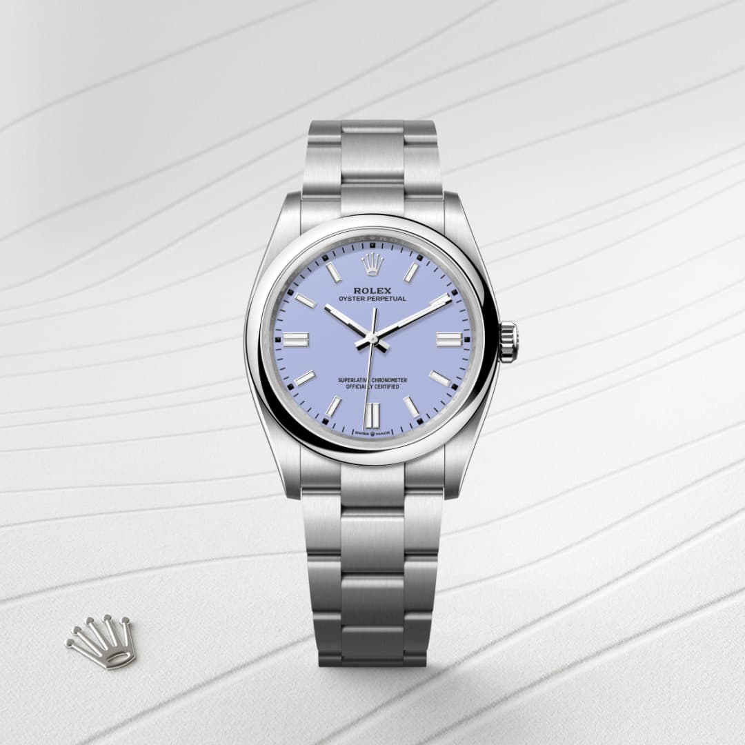 Rolex Oyster Perpetual 36 ref: M126000-0013 oyster, 36 mm, acero oystersteel. De movimiento perpetual, mecánico, de cuerda automática con calibre 3230, Manufactura Rolex. 
