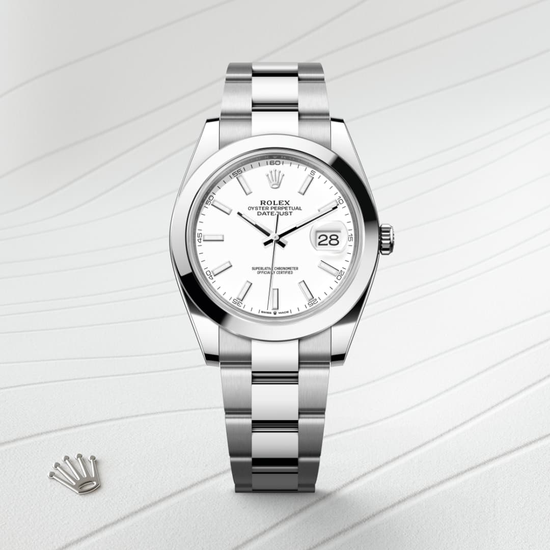 Rolex Datejust 41 ref: M126300-0005 oyster, 41 mm, acero oystersteel. De movimiento perpetual, mecánico, de cuerda automática con calibre 3235, Manufactura Rolex. 