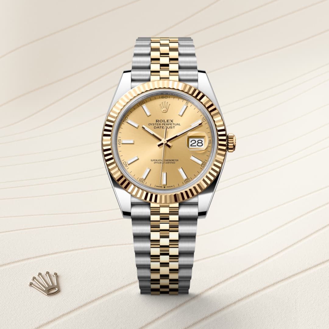 Rolex Datejust 41 ref: M126333-0010 oyster, 41 mm, acero oystersteel y oro amarillo. De movimiento perpetual, mecánico, de cuerda automática con calibre 3235, Manufactura Rolex. 