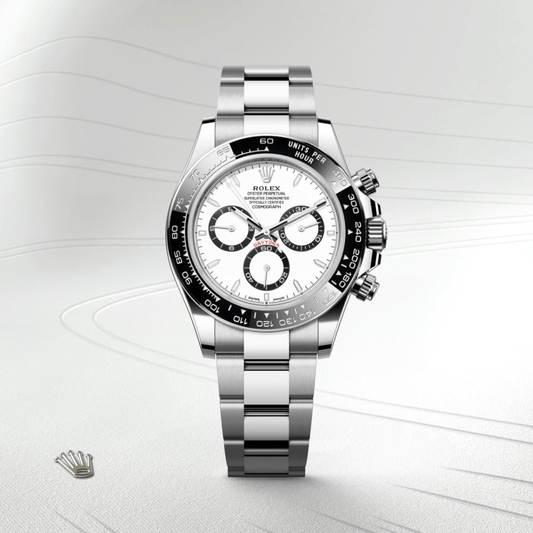 Rolex Cosmograph Daytona ref: M126500LN-0001 oyster, 40 mm, acero oystersteel. De movimiento perpetual, cronógrafo mecánico, de cuerda automática con calibre 4131, Manufactura Rolex. 