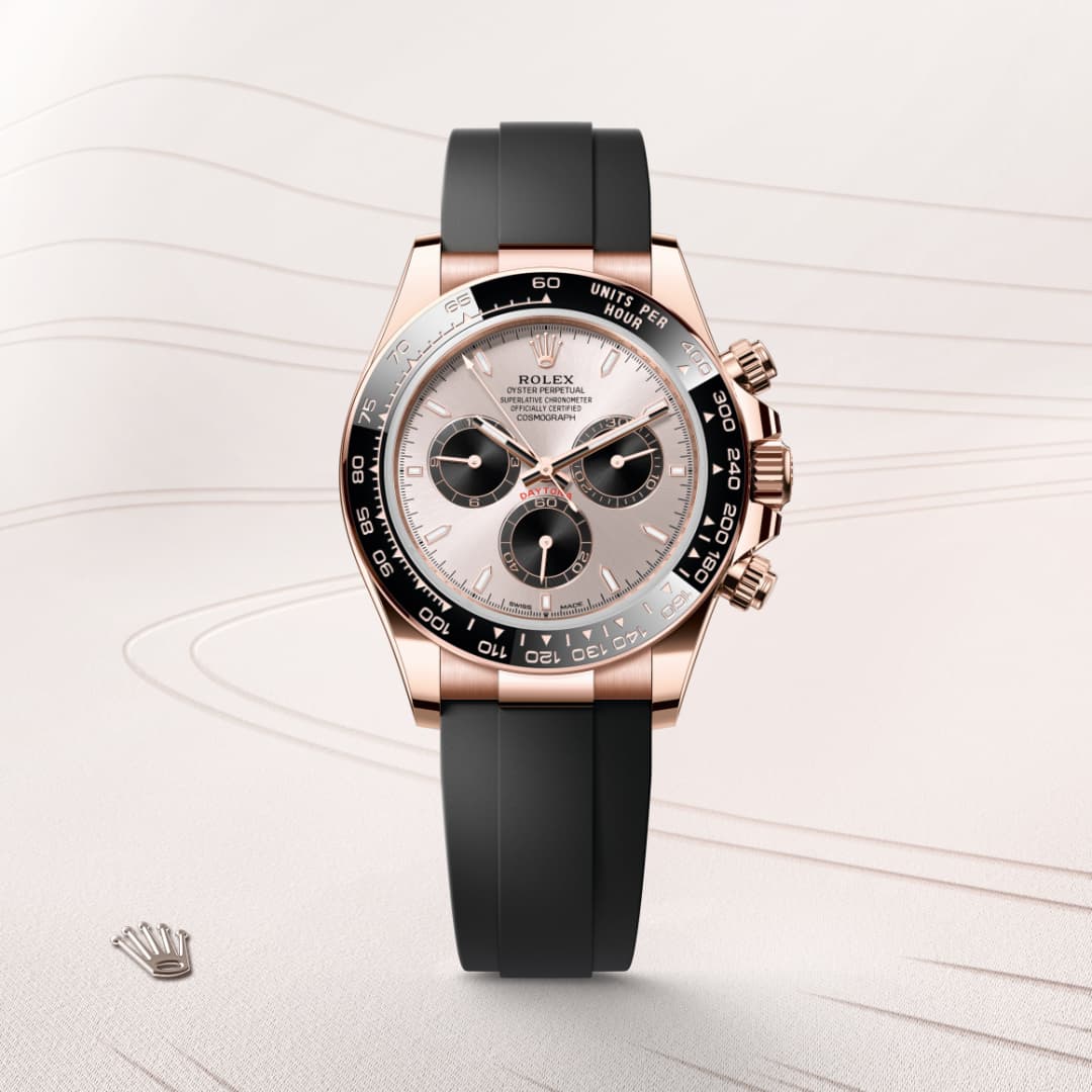 Rolex Cosmograph Daytona ref: M126515LN-0006 oyster, 40 mm, oro everose. De movimiento perpetual, cronógrafo mecánico, de cuerda automática con calibre 4131, Manufactura Rolex. 