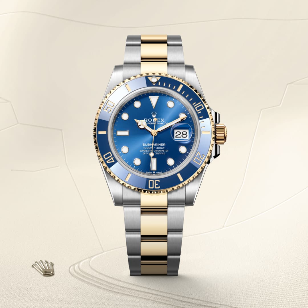 Rolex Submariner Date ref: M126613LB-0002 oyster, 41 mm, acero oystersteel y oro amarillo. De movimiento perpetual, mecánico, de cuerda automática con calibre 3235, Manufactura Rolex. 
