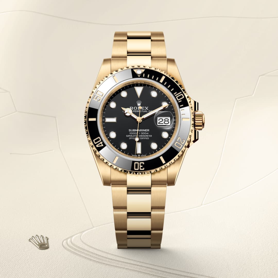 Rolex Submariner Date ref: M126618LN-0002 oyster, 41 mm, oro amarillo. De movimiento perpetual, mecánico, de cuerda automática con calibre 3235, Manufactura Rolex. 