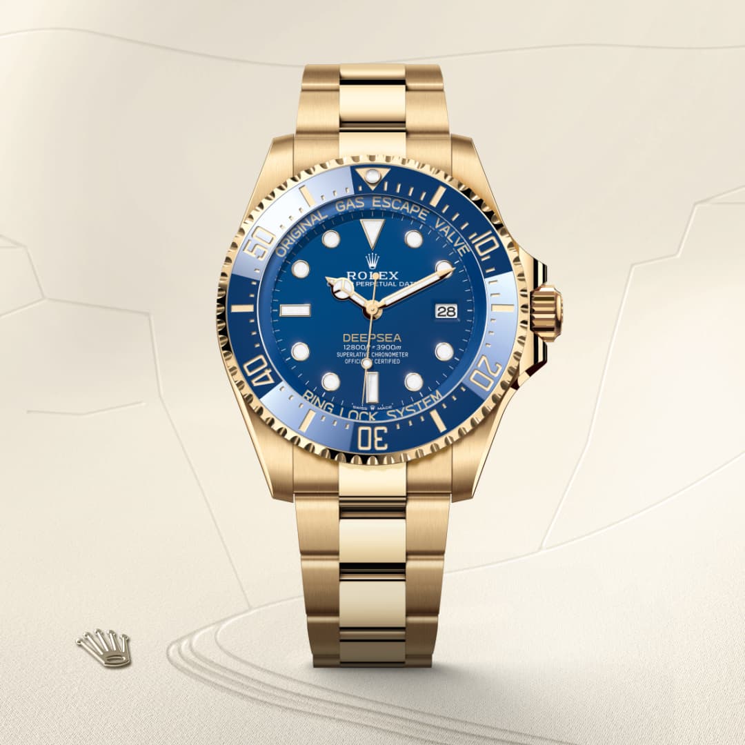 Rolex Rolex Deepsea ref: M136668LB-0001 oyster, 44 mm, oro amarillo. De movimiento perpetual, mecánico, de cuerda automática con calibre 3235, Manufactura Rolex.