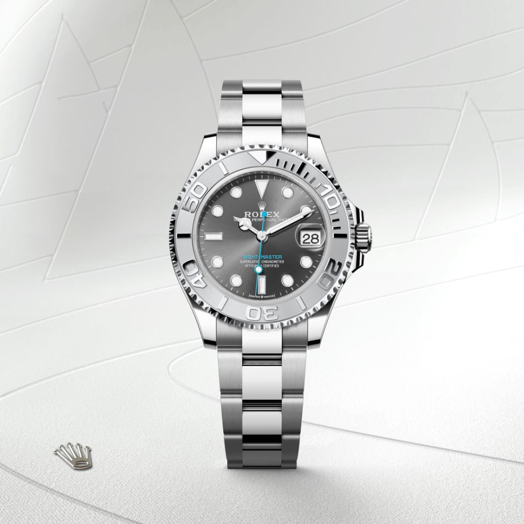 Rolex Yacht-Master 37 ref: M268622-0002 oyster, 37 mm, acero oystersteel y platino. De movimiento perpetual, mecánico, de cuerda automática con calibre 2236, Manufactura Rolex. 