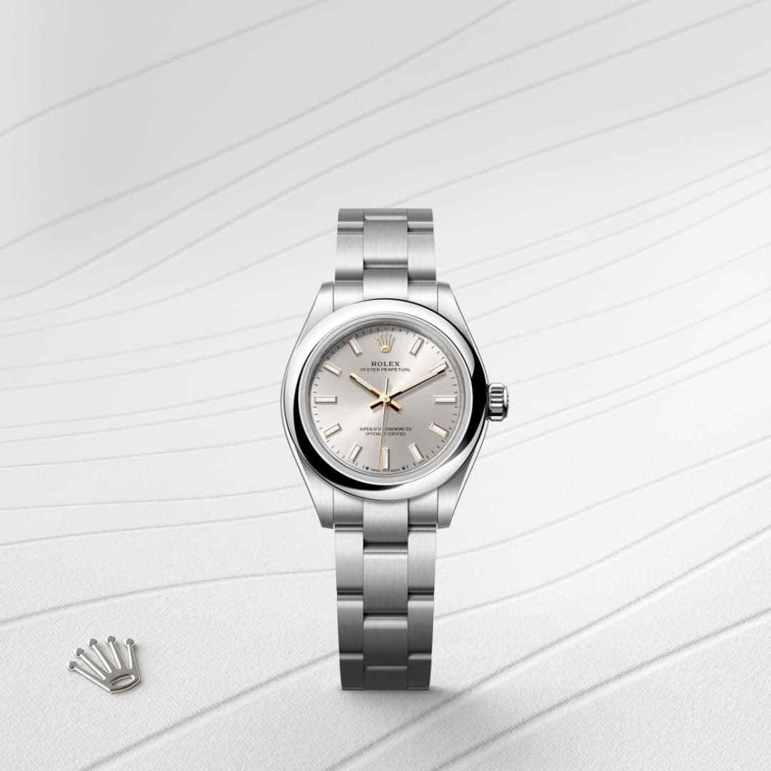 Rolex Oyster Perpetual 28 ref: M276200-0001 oyster, 28 mm, acero oystersteel. De movimiento perpetual, mecánico, de cuerda automática con calibre 2232, Manufactura Rolex.