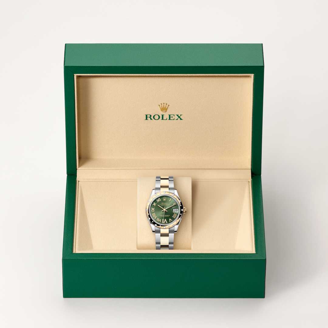 Rolex Datejust 31 Yellow Rolesor M278343RBR-0015| RABAT Jewellery