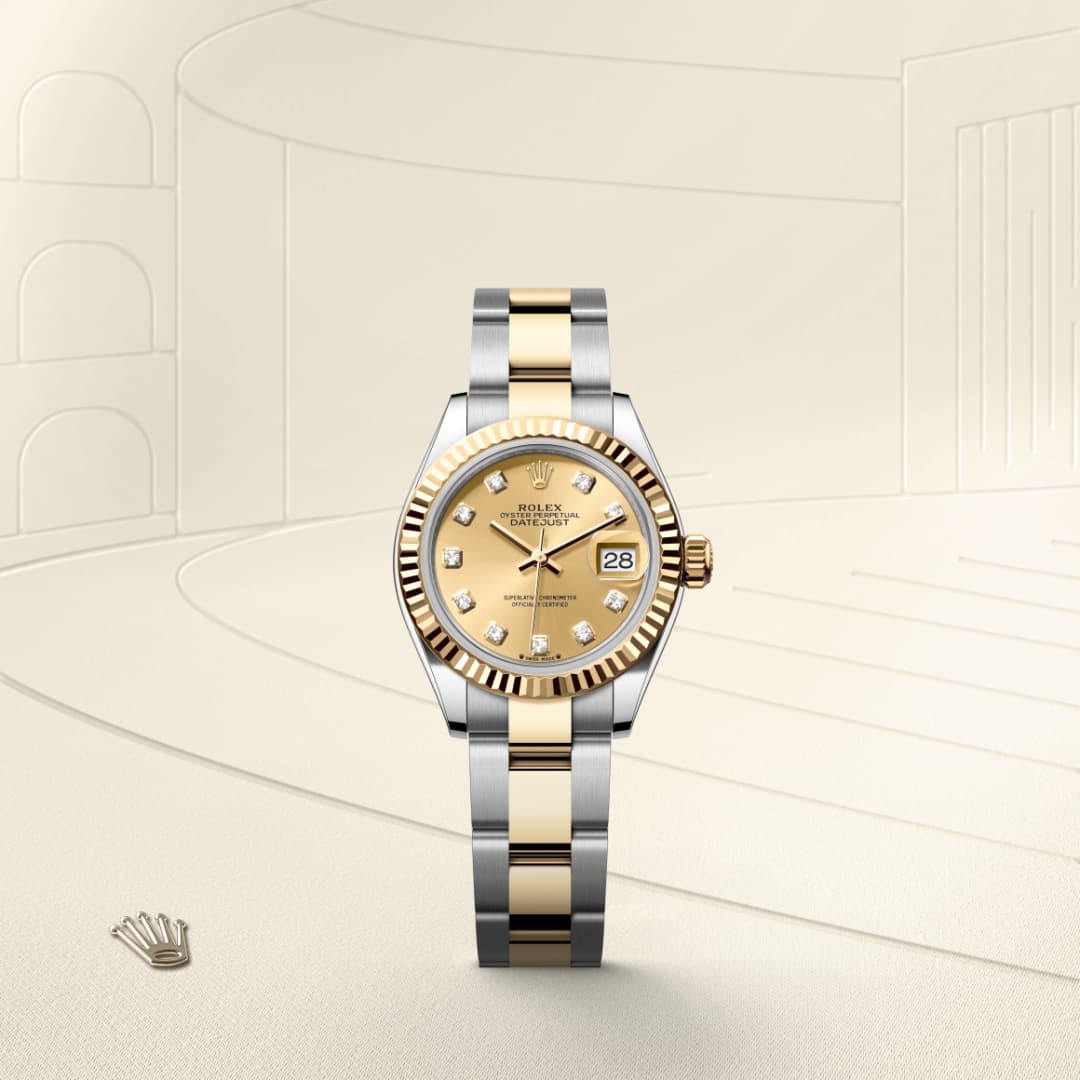 Rolex Lady-Datejust ref: M279173-0012 oyster, 28 mm, acero oystersteel y oro amarillo. De movimiento perpetual, mecánico, de cuerda automática con calibre 2236, Manufactura Rolex. 