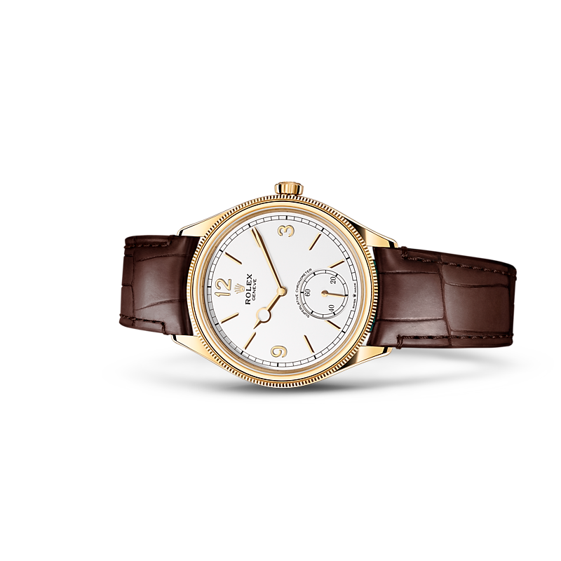 Detalle del brazalete del Rolex 1908 Oro amarillo de 18 quilates ref: M52508-0006