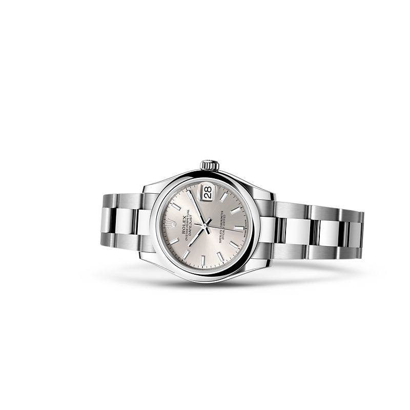 Detalle del brazalete del Rolex Datejust 31 Acero Oystersteel ref: M278240-0005