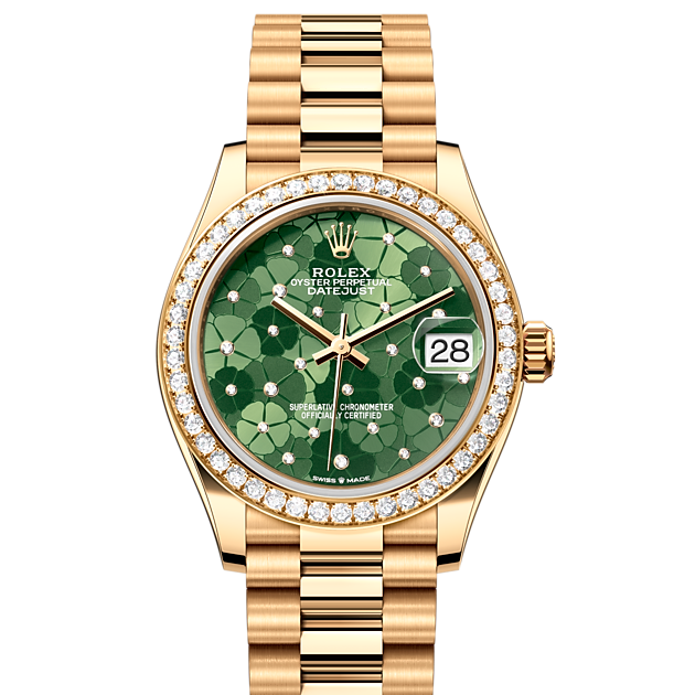 Rolex verde hotsell oro