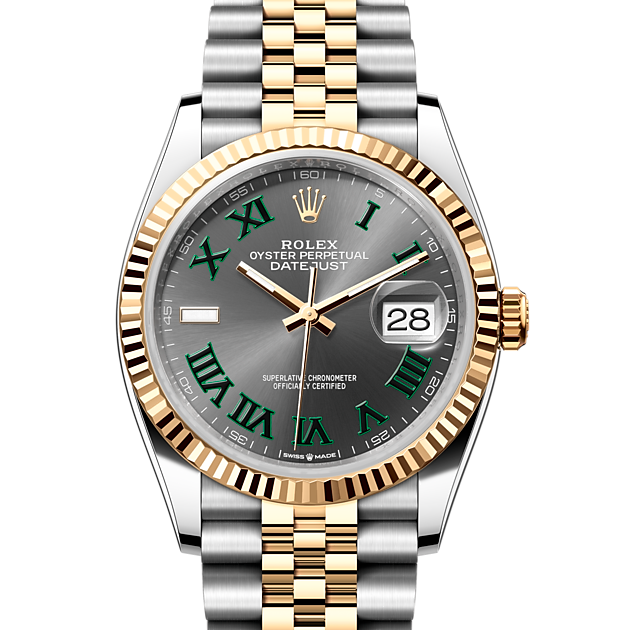 Rolex Datejust 36 Rolesor amarillo combinación de acero Oystersteel y oro amarillo ref: M126233-0035