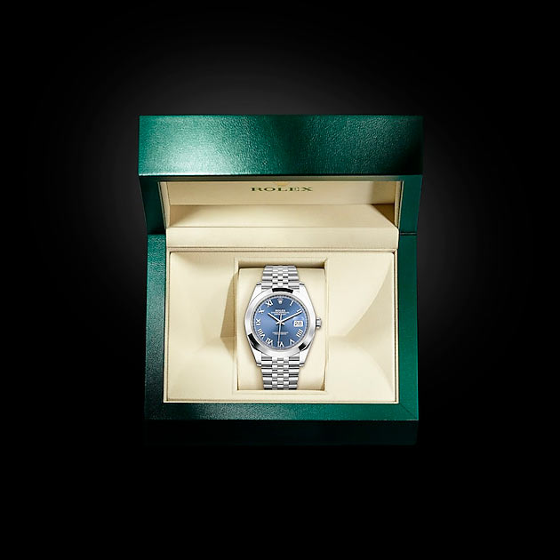 Packaging del reloj Rolex Datejust 41 Acero Oystersteel ref: M126300-0018