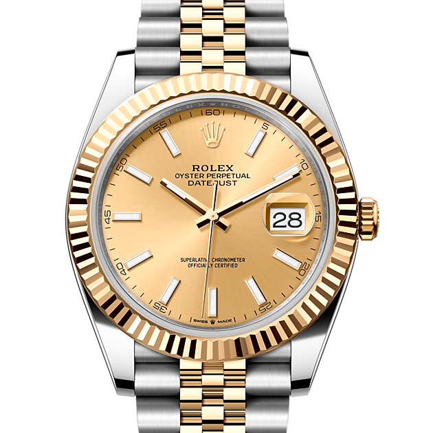 Rolex Datejust 41 Rolesor amarillo combinación de acero Oystersteel y oro amarillo ref: M126333-0010