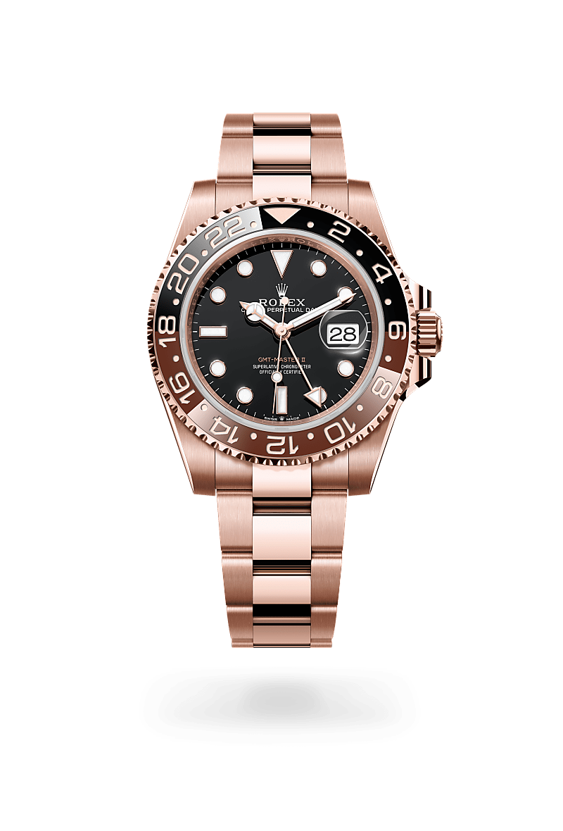 Rolex GMT-Master II Oro Everose de 18 quilates ref: M126715CHNR-0001