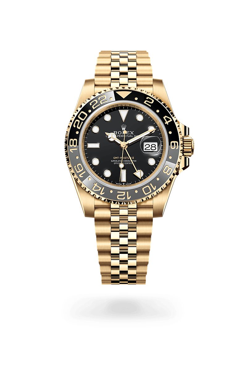 Rolex GMT-Master II Oro amarillo de 18 quilates ref: M126718GRNR-0001