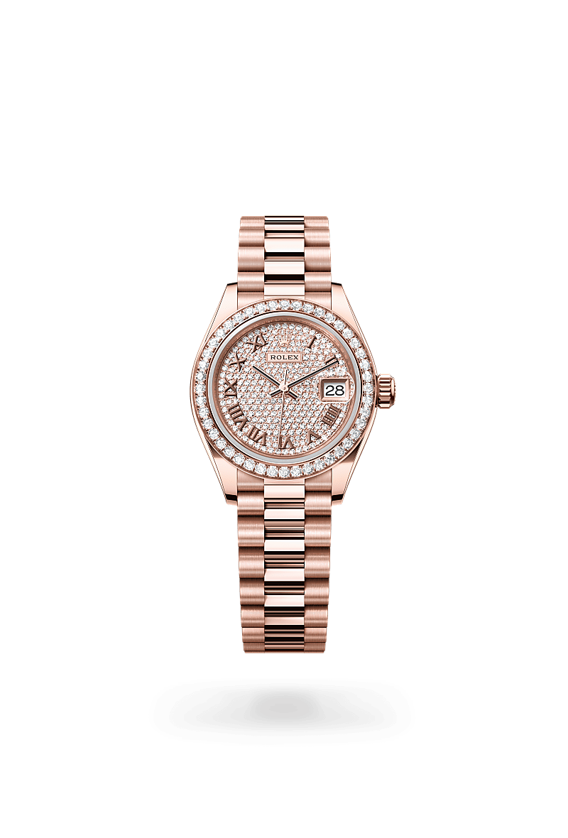 Rolex Lady-Datejust Oro Everose de 18 quilates ref: M279135RBR-0021