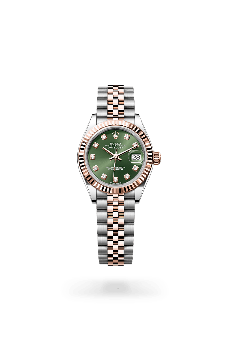 Rolex Lady-Datejust Rolesor Everose combinación de acero Oystersteel y oro Everose ref: M279171-0007