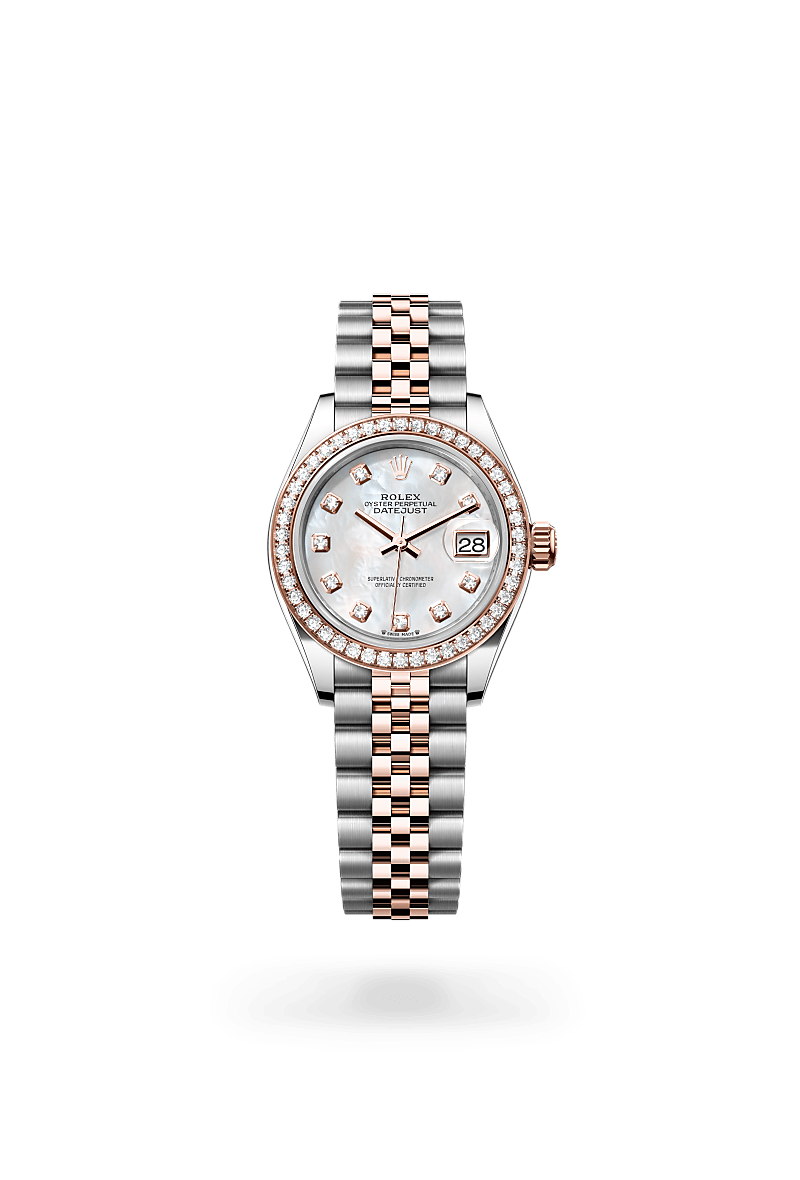 Rolex Lady-Datejust Rolesor Everose combinación de acero Oystersteel y oro Everose ref: M279381RBR-0013